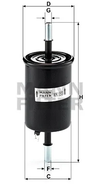 Fuel Filter (WK 55/3)