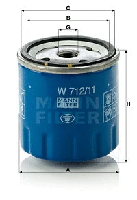 Oil Filter (W 712/11)