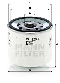 Oil Filter (W 1126/11)