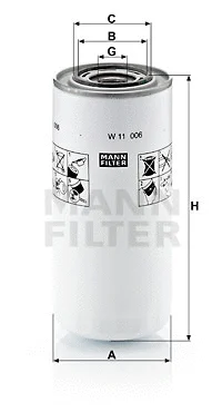 Oil Filter (W 11 006)