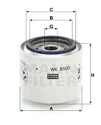 Fuel Filter (WK 8500)