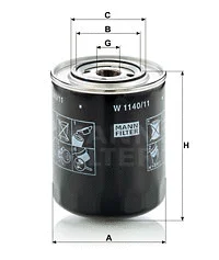 Oil Filter (W 1140/11)