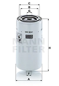 Fuel Filter (WK 9041 x)