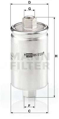 Fuel Filter (WK 612/5)