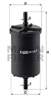 Fuel Filter (WK 6002)