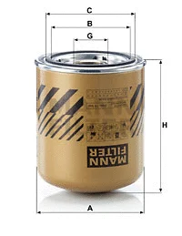 Air Dryer Cartridge, compressed-air system (TB 1396/6 x)