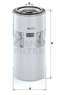 Fuel Filter (WK 1175 x)