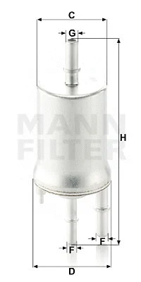 Fuel Filter (WK 6015)