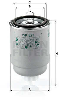 Fuel Filter (WK 821)