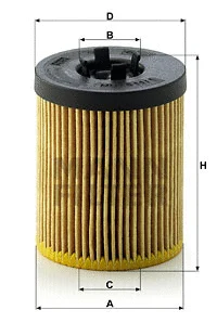Oil Filter (HU 611/1 x)