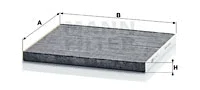 Filter, cabin air (CUK 26 017)