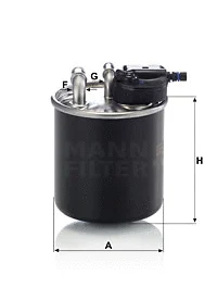 Fuel Filter (WK 820/15)