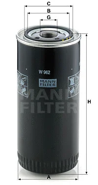 Oil Filter (W 962)
