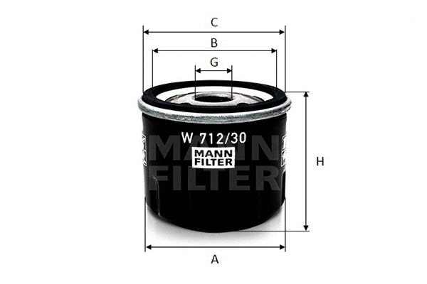 Oil Filter (W 712/30)
