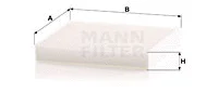 Filter, cabin air (CU 1919)