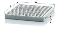 Filter, cabin air (CUK 2132)