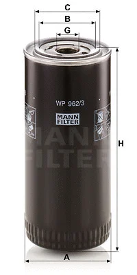 Fuel Filter (WP 962/3 x)