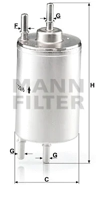 Fuel Filter (WK 720/6)