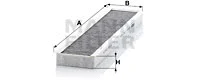 Filter, cabin air (CUK 4624)