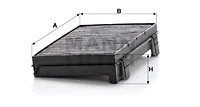 Filter, cabin air (CUK 26 018)