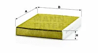 Filter, cabin air (FP 2433)