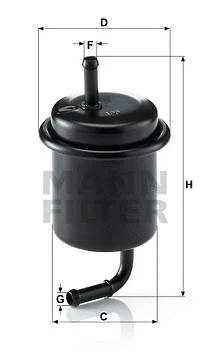 Fuel Filter (WK 614/47)