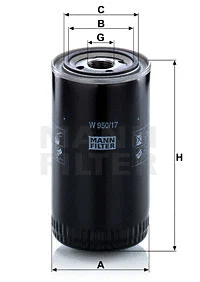 Oil Filter (W 950/17)