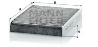 Filter, cabin air (CUK 2433)