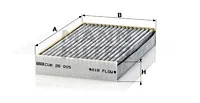 Filter, cabin air (CUK 26 005)