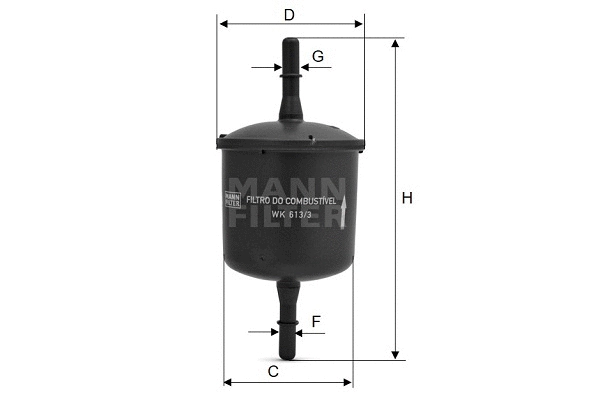 Fuel Filter (WK 613/3)