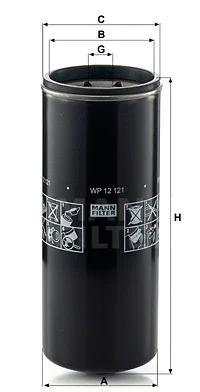 Oil Filter (WP 12 121)