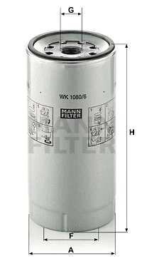 Fuel Filter (WK 1080/6 x)
