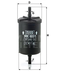 Fuel Filter (WK 6031)