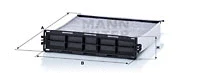 Filter, cabin air (CUK 28 013)