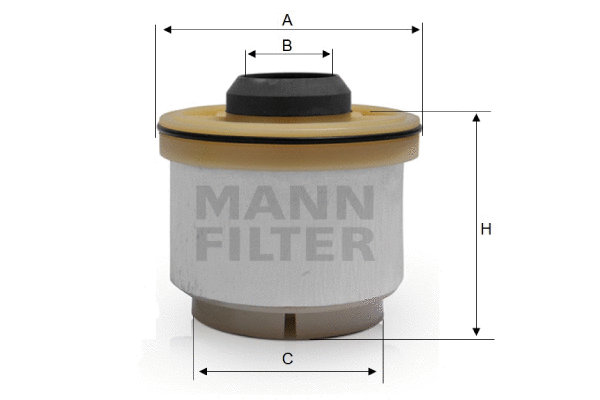 Fuel Filter (PU 835 x)