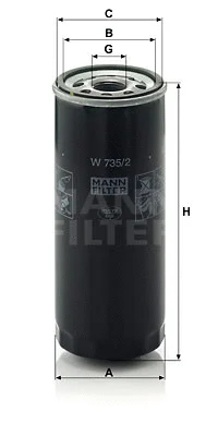 Oil Filter (W 735/2)