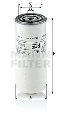 Fuel Filter (WDK 962/16)