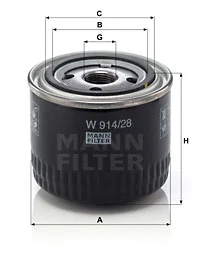 Oil Filter (W 914/28)