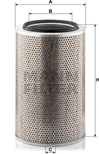 Air Filter (C 30 850/2)