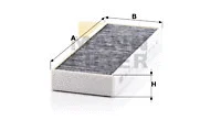 Filter, cabin air (CUK 26 014-2)