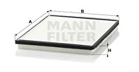 Filter, cabin air (CU 2530)