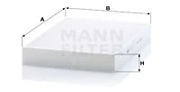 Filter, cabin air (CU 34 003)