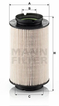 Fuel Filter (PU 936/2 x)