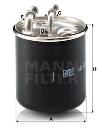 Fuel Filter (WK 820/2 x)