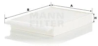 Filter, cabin air (CU 30 012)