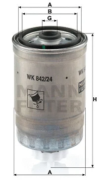 Fuel Filter (WK 842/24)