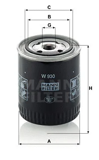 Oil Filter (W 930)