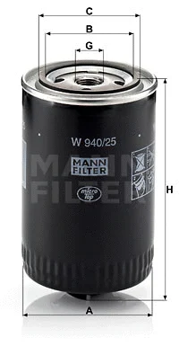 Oil Filter (W 940/25 (10))