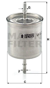 Fuel Filter (WK 822/2)