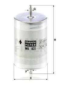 Fuel Filter (WK 831)